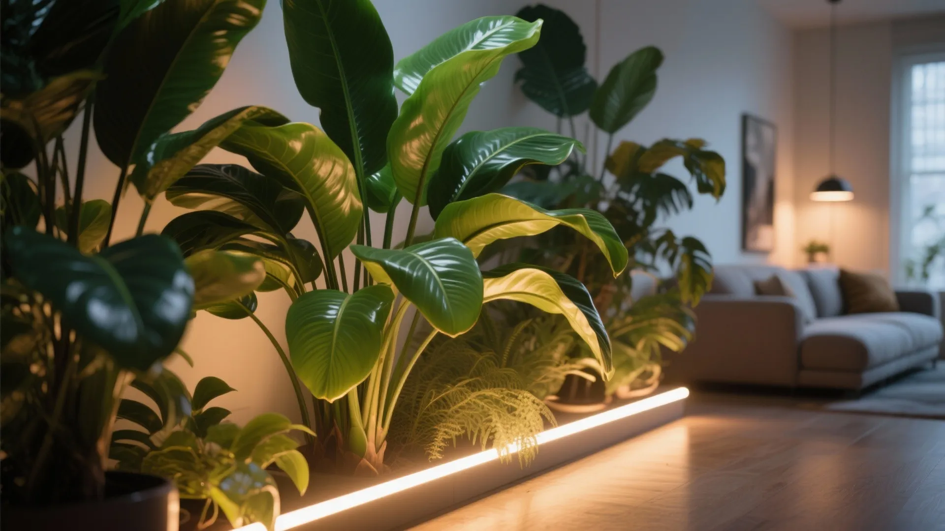 9. Around Large Indoor Plants