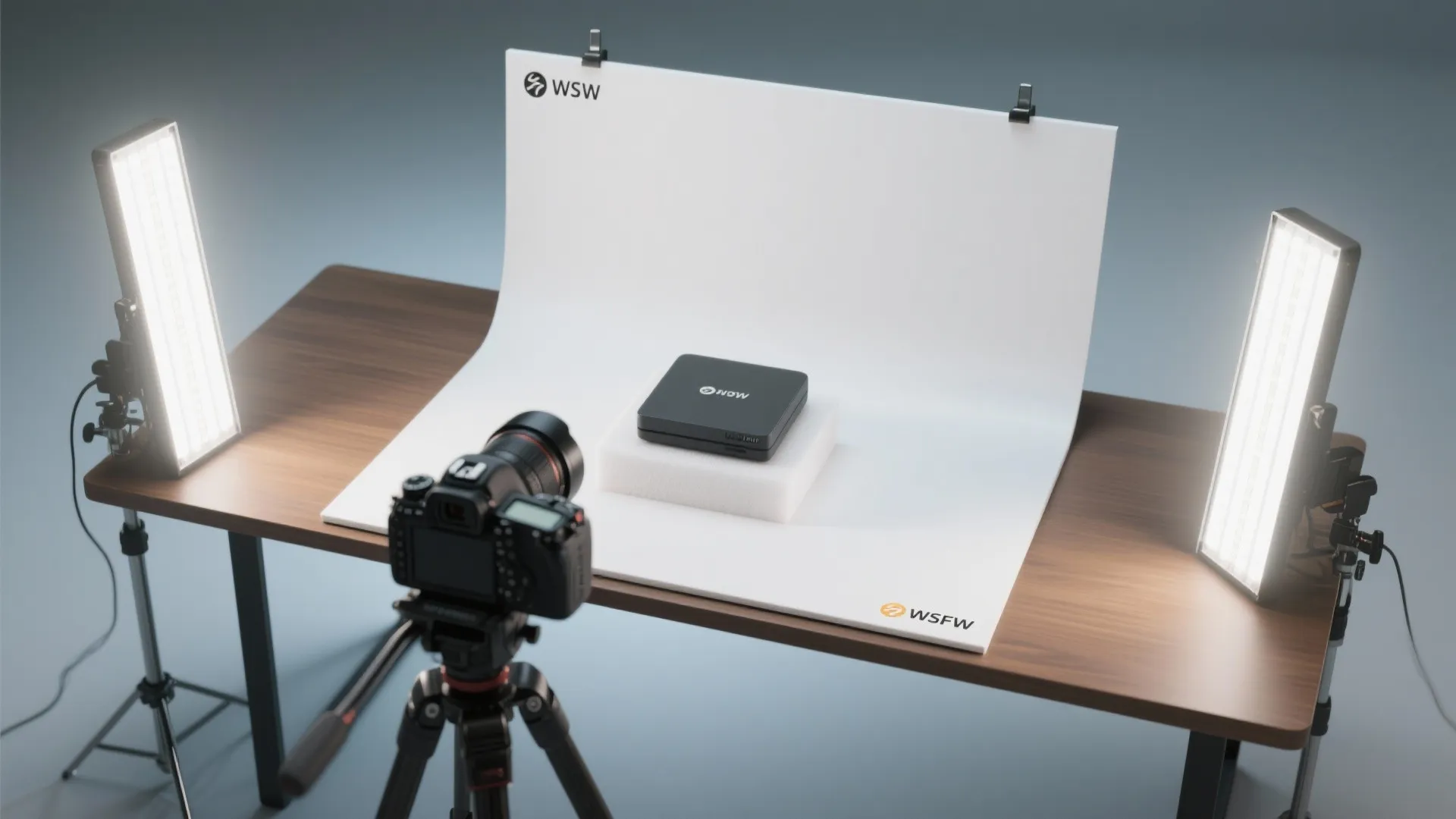 3. LED Panels + Reflector Combo: For Crisp Product Detail