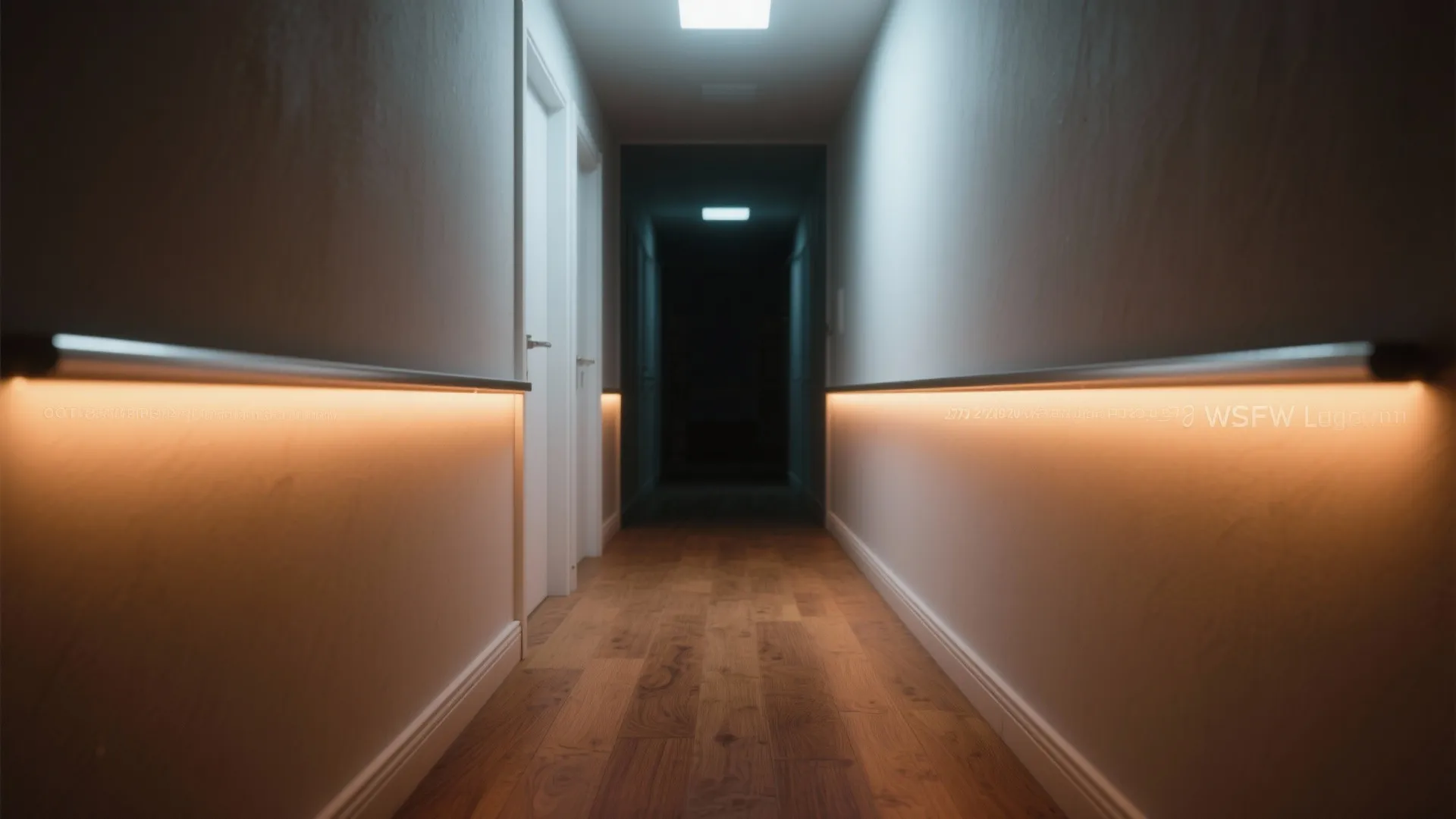 4) LED-Lit Low-Level Skirting for Ambient Guidance
