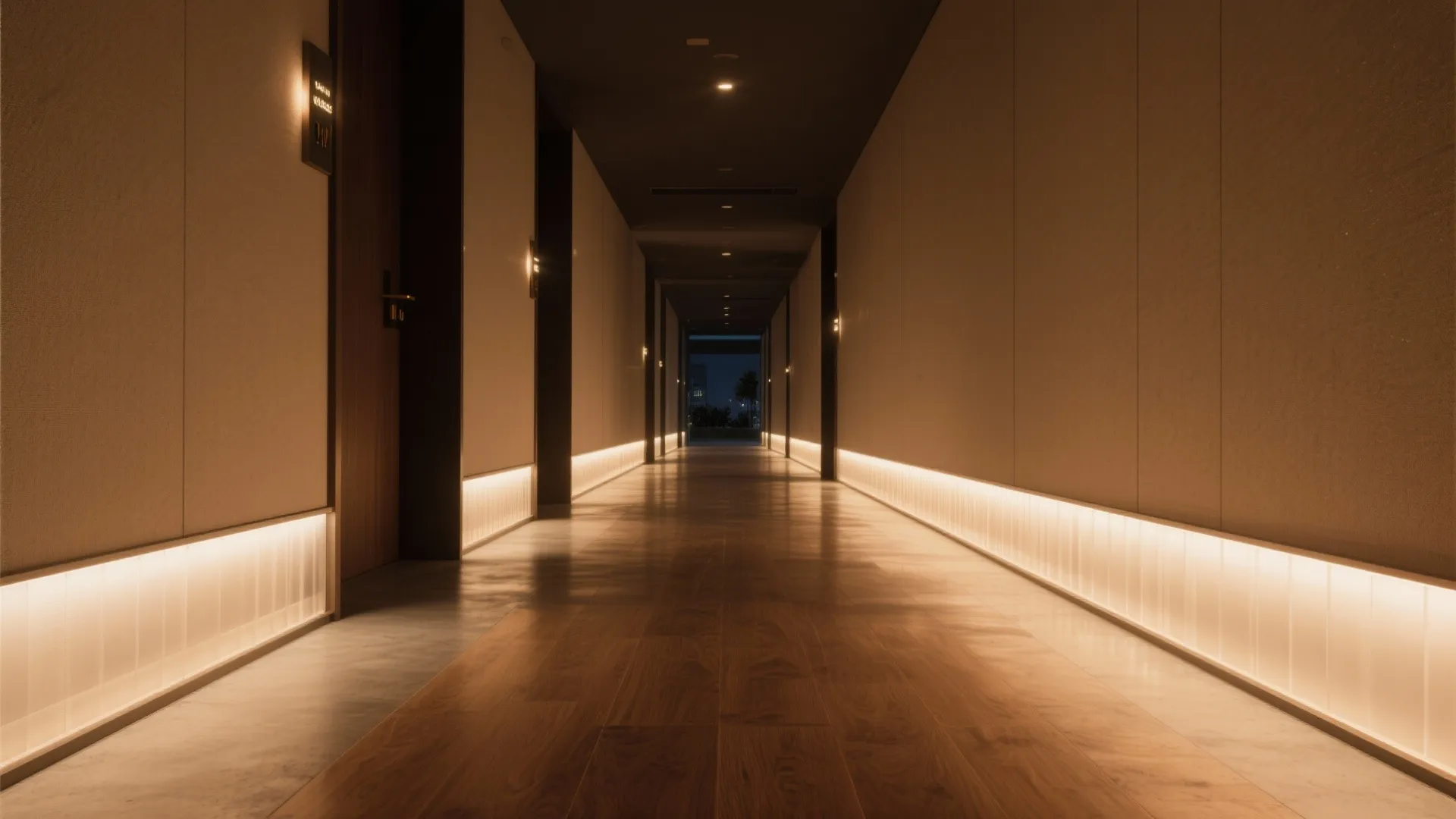 Low-Level LED Skirting Lighting
