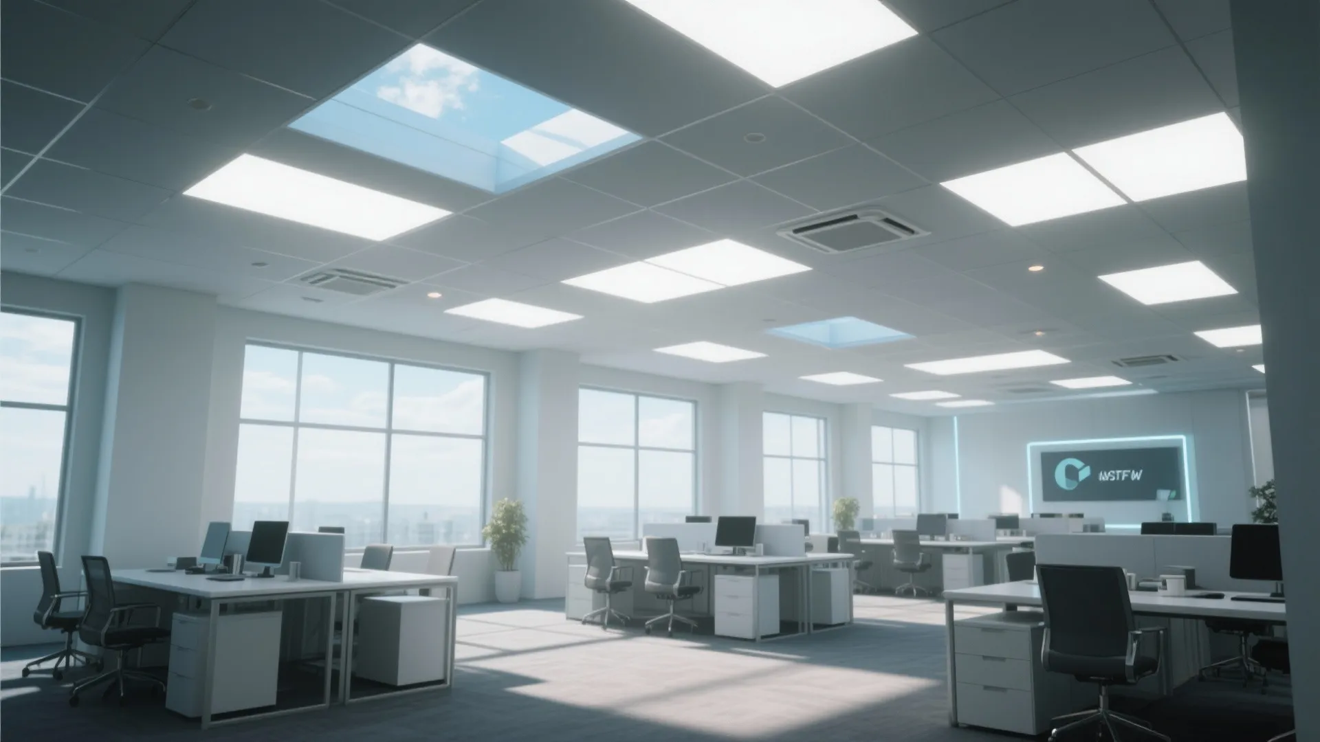 8. Simulate Windows with LED Panels