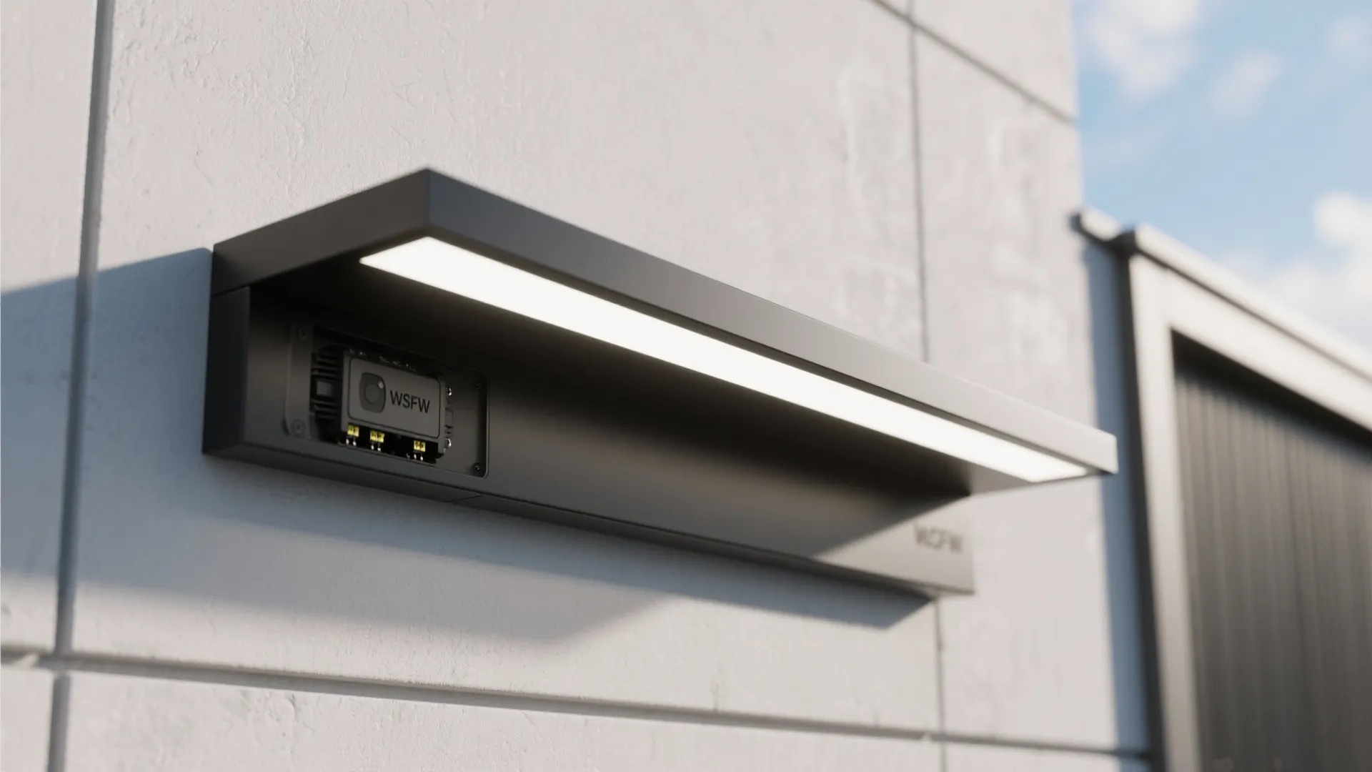 5. Integrated LED Slim Panels for Low-Maintenance Lighting