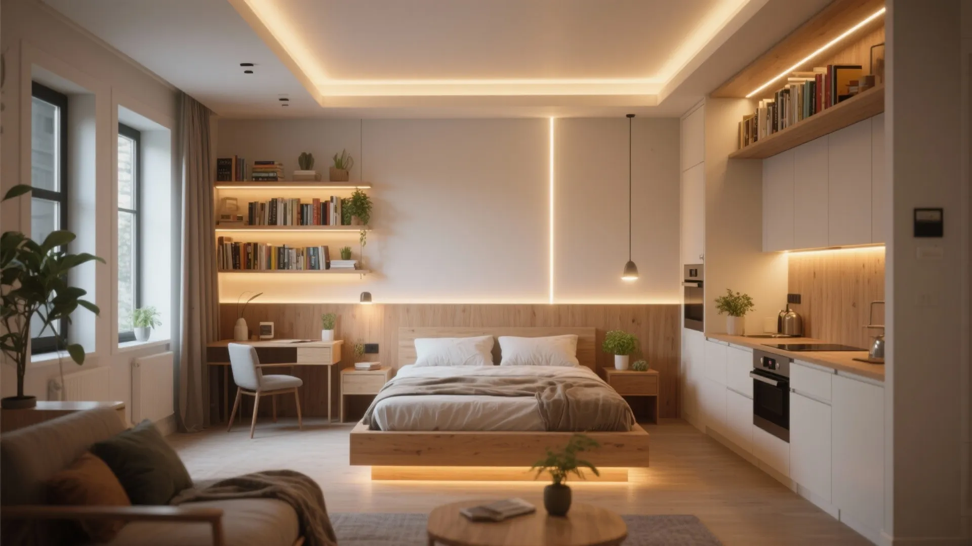LED Lighting Room Ideas — 5 Practical Designs