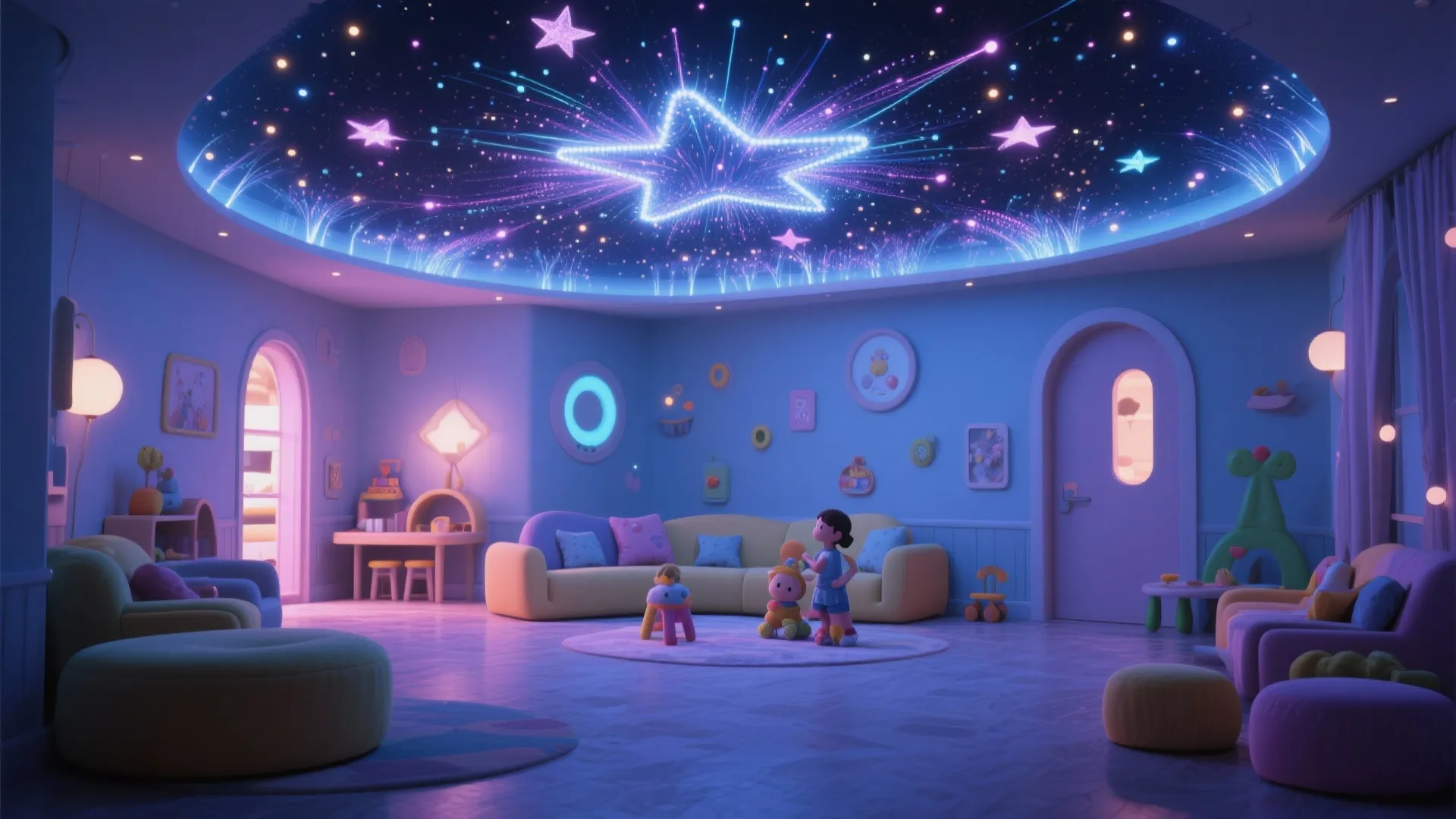 LED Star Ceiling Effect