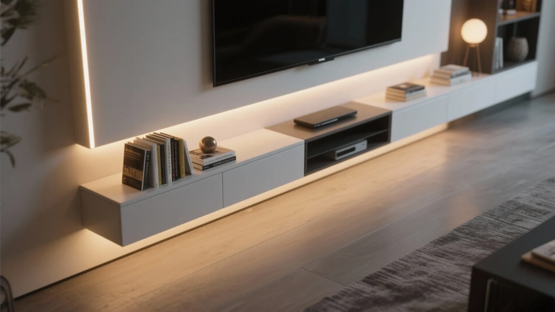 3. Integrated Cove and Strip Lighting