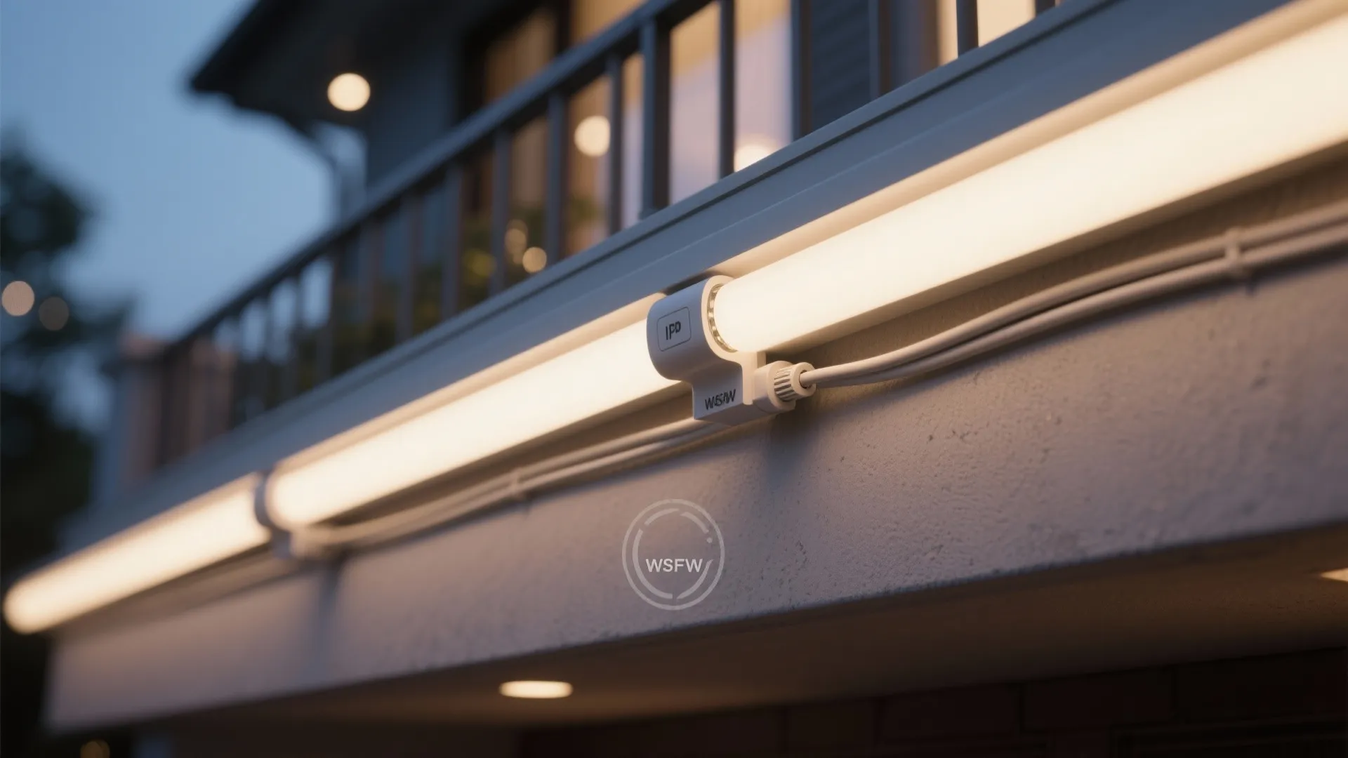 Compact seating and lighting that invites lingering