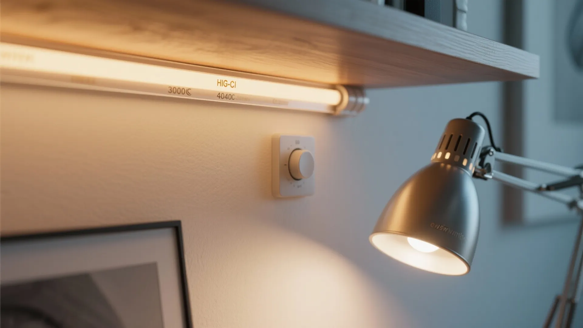 Task Lighting Borrowed from Chef Stations