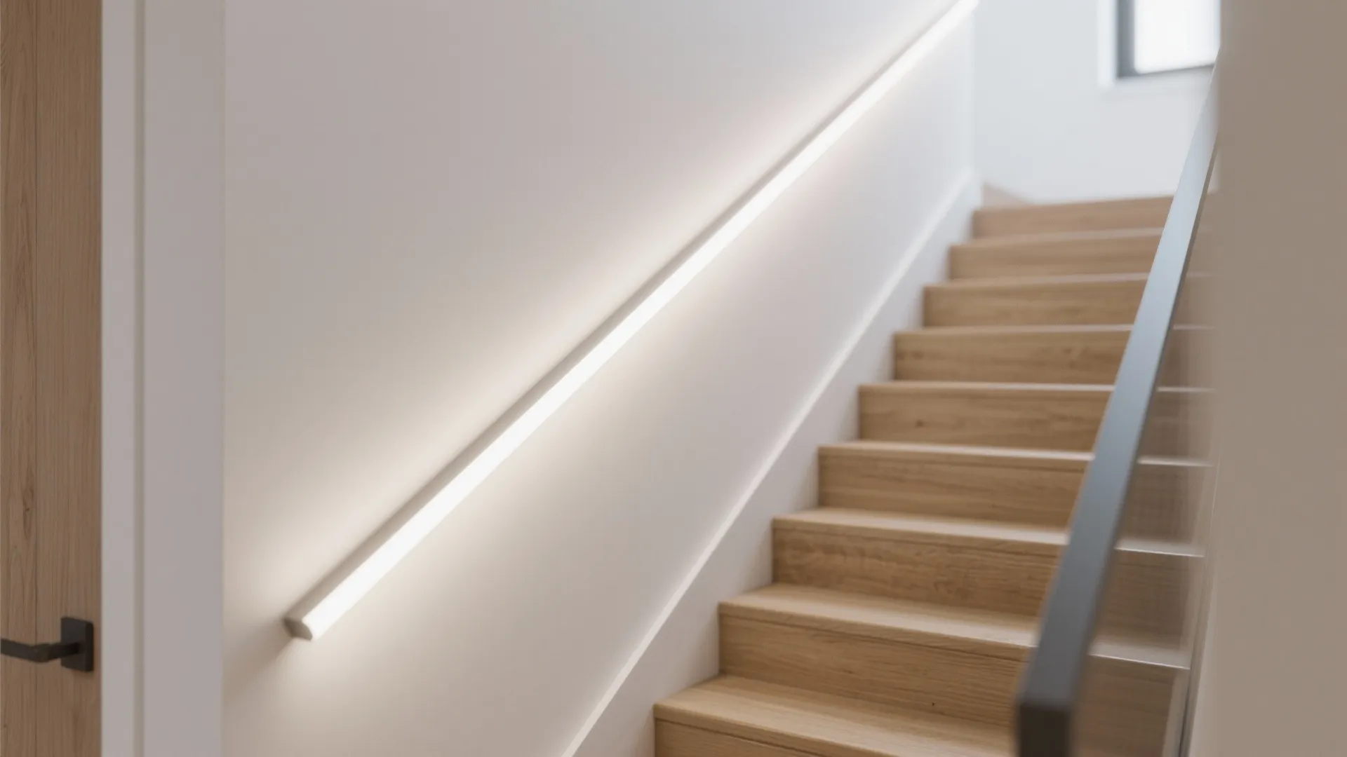 Minimalist LED Strip Elegance