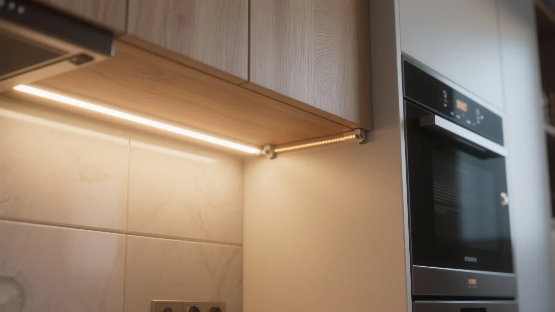 5. LED strips and cabinet lighting