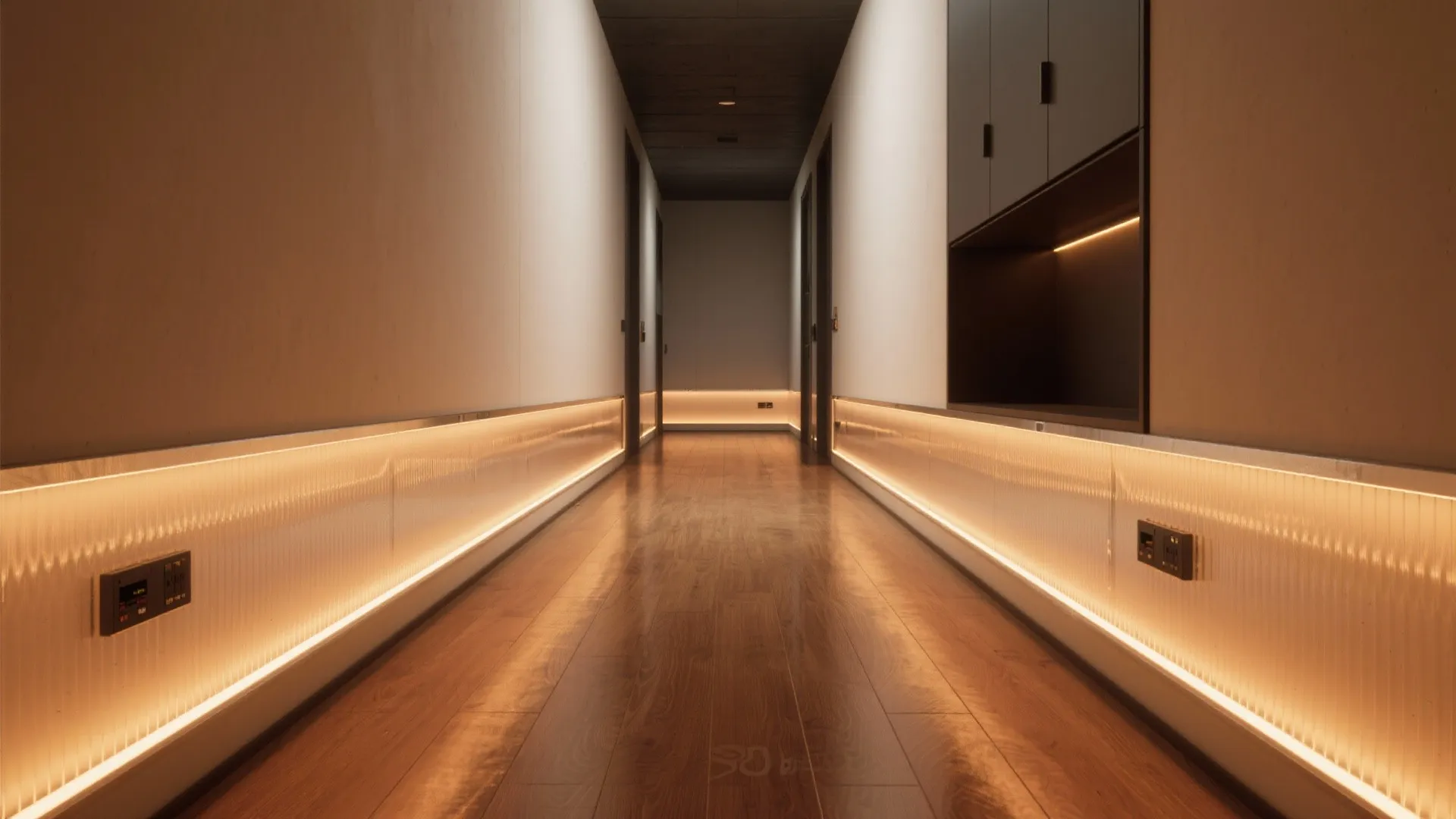 Low-Level LED Skirting Lighting