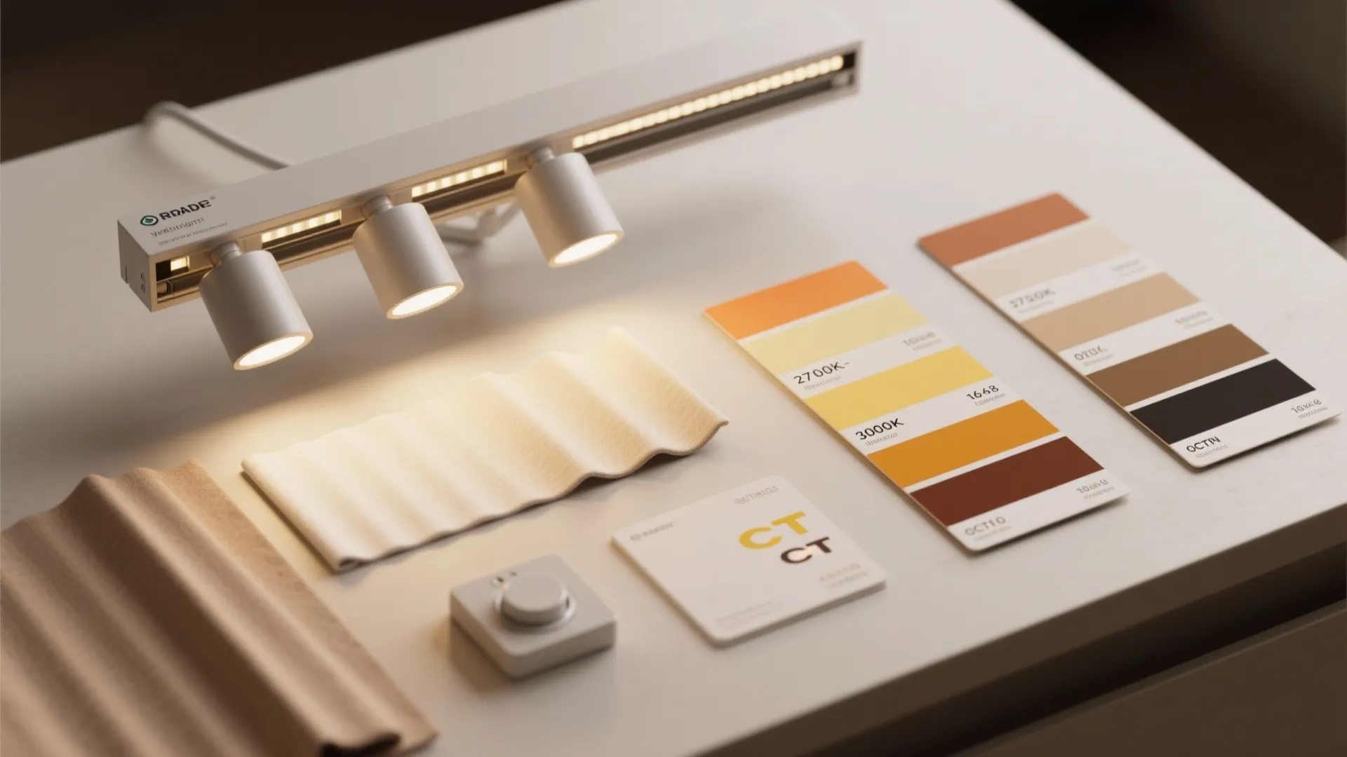 5. Integrated LED and Track Flexibility