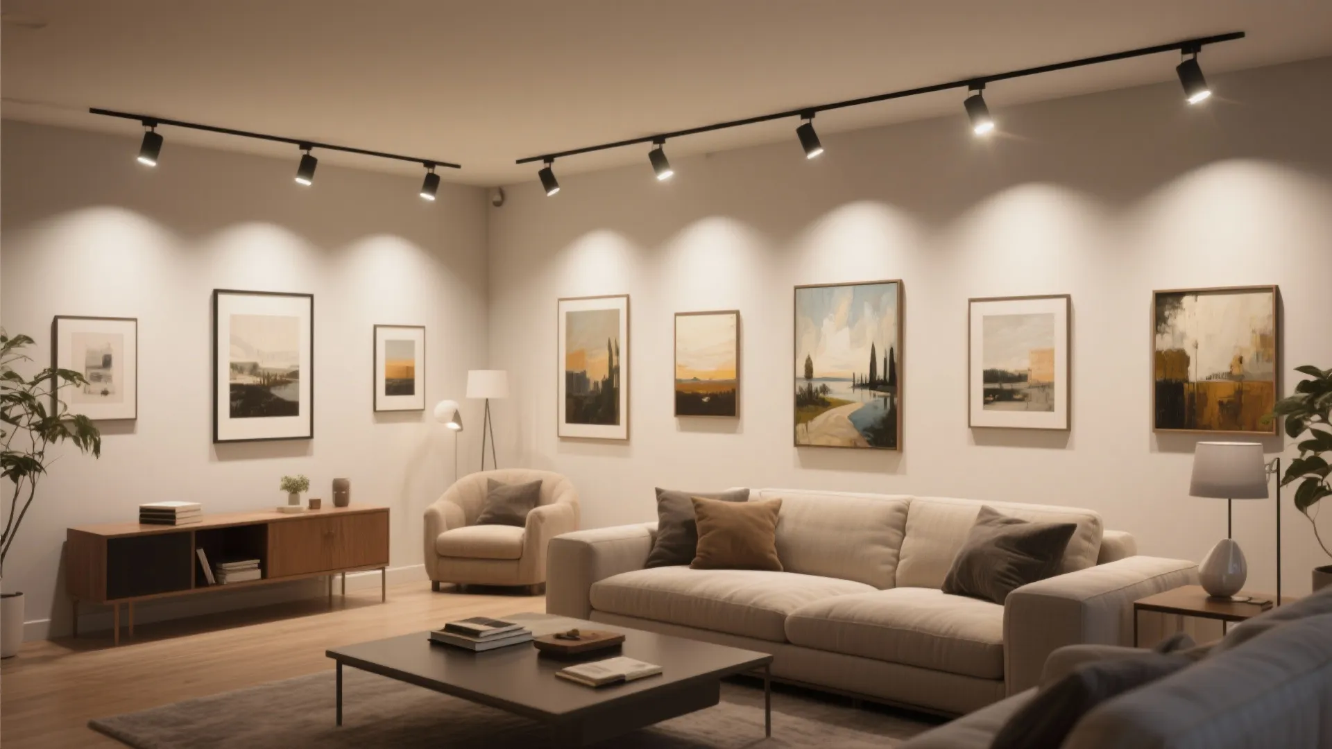 5. LED Track Lighting