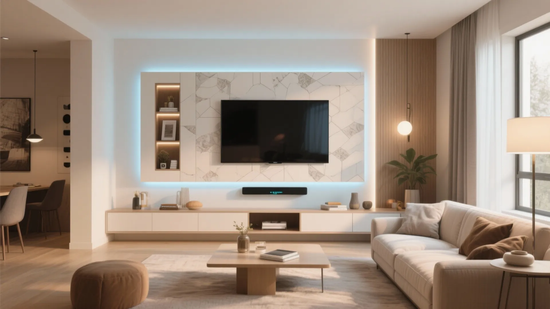 5 LED TV Wall Design Ideas for Small Spaces: Smart and Stylish LED TV Wall Inspirations from My Interior Design Projects