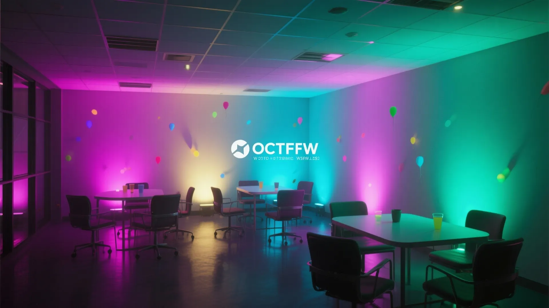 8. LED Uplighting for Instant Mood