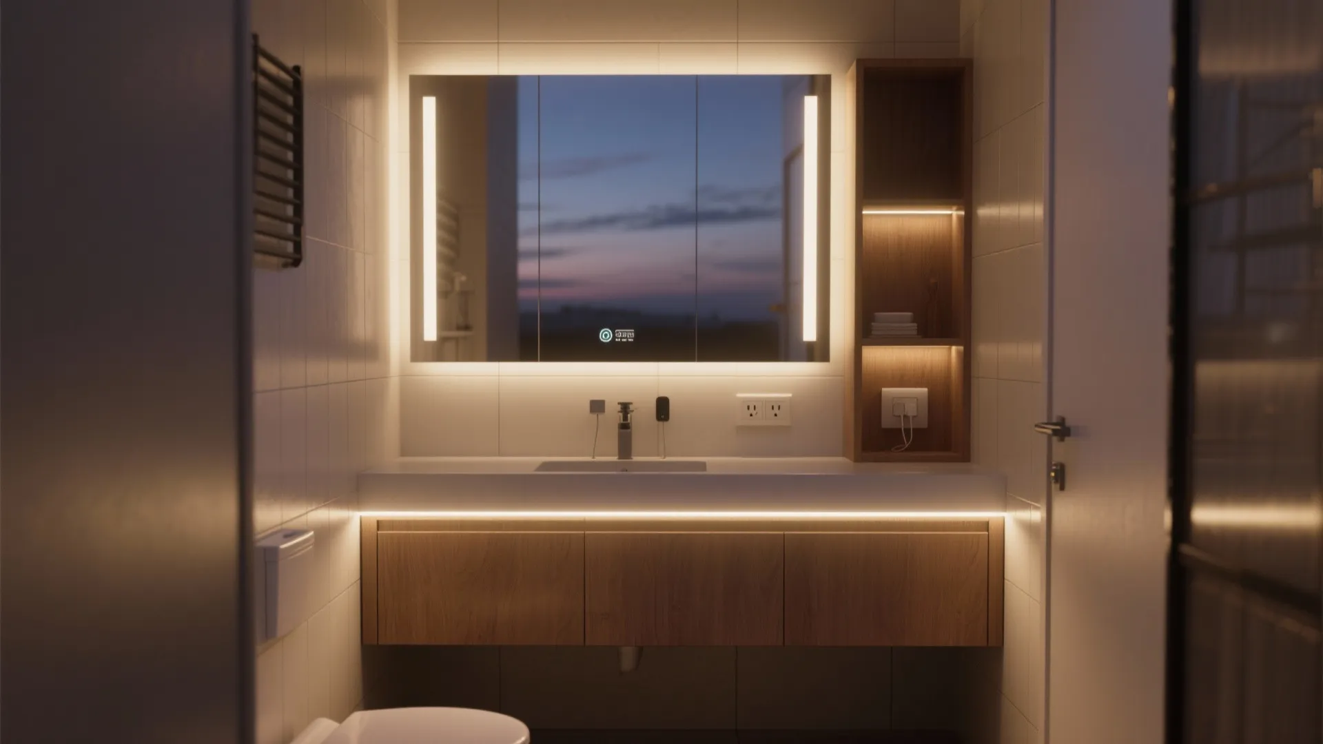 Lighting and power: glow where you need it