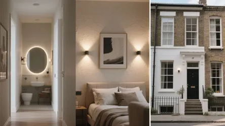 5 Up and Down LED Wall Lights Ideas for Small Homes