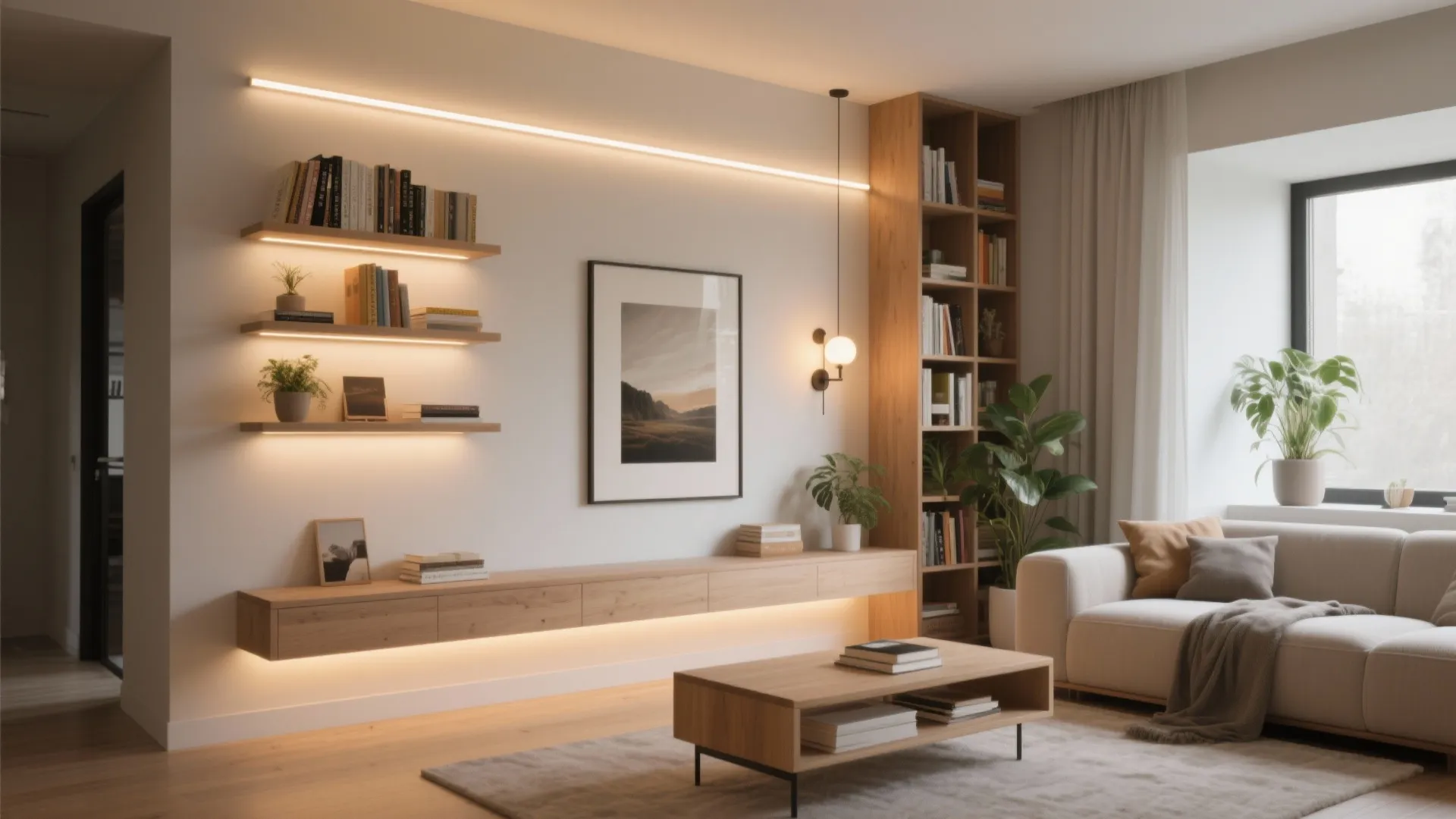 LED Wall Light Decor: 5 Creative Ideas: Small spaces, big impact — 5 LED wall light decor ideas from a seasoned designer