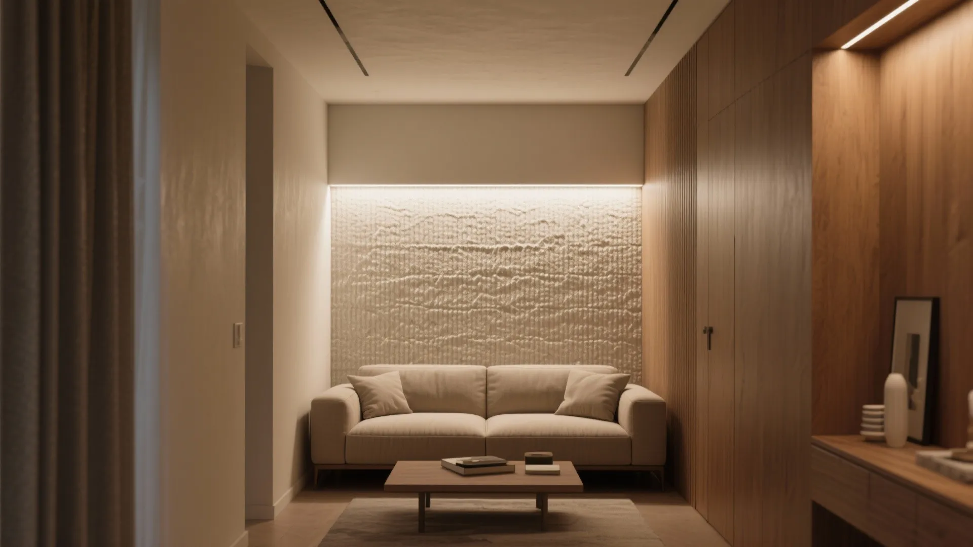 2. Integrated LED Wall Wash