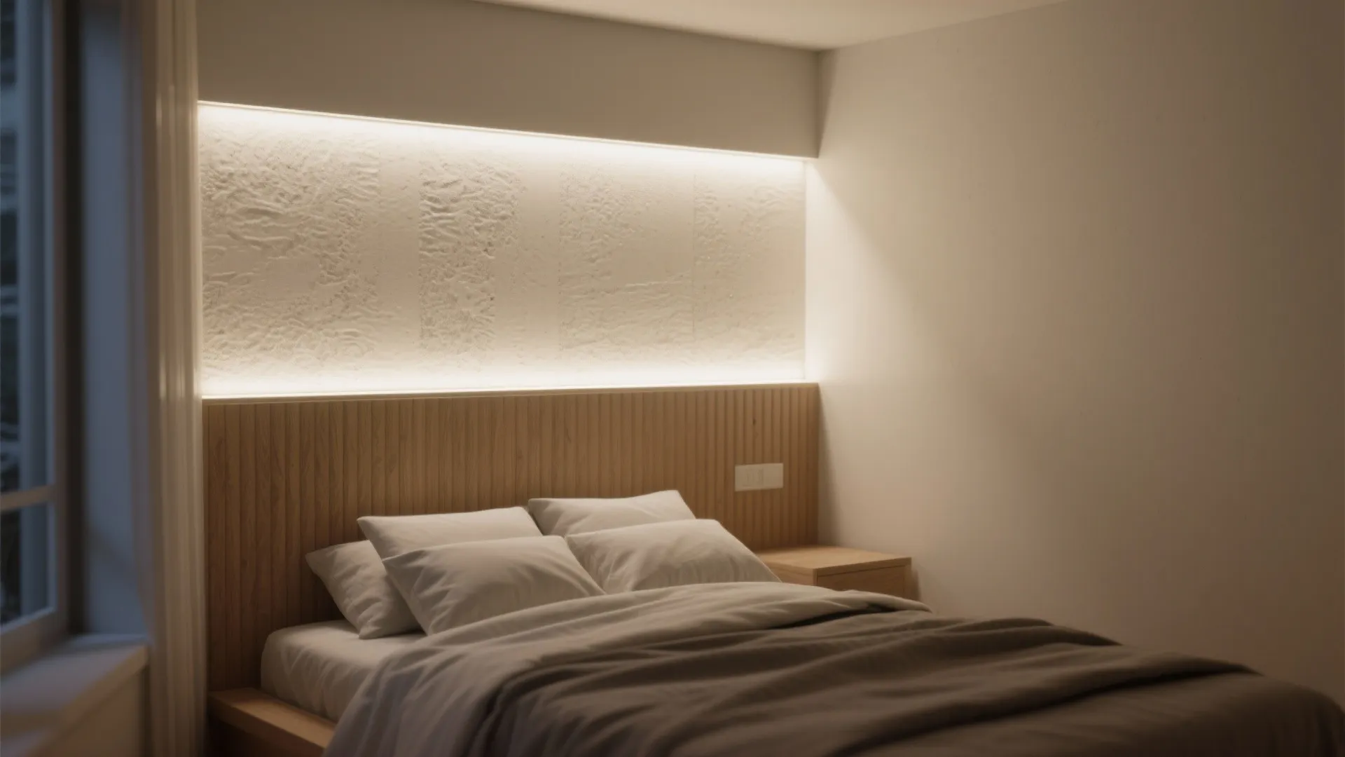 Backlit panels and LED wall washes