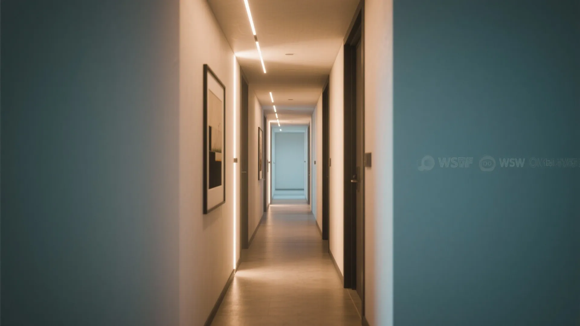 2. Slim Profile LED Wall Washers to Expand Perception