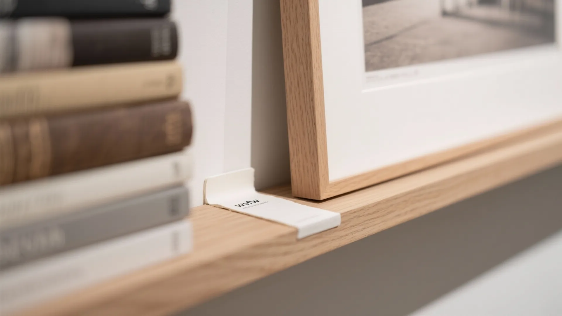 5) Ledge Shelves and Book Stacks as Art