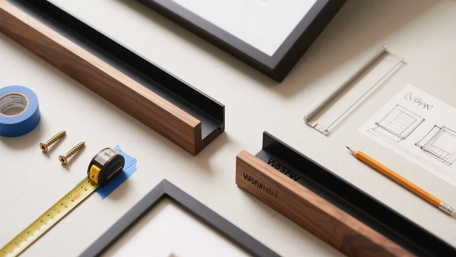 Idea 3: Picture Ledges for Easy Swaps