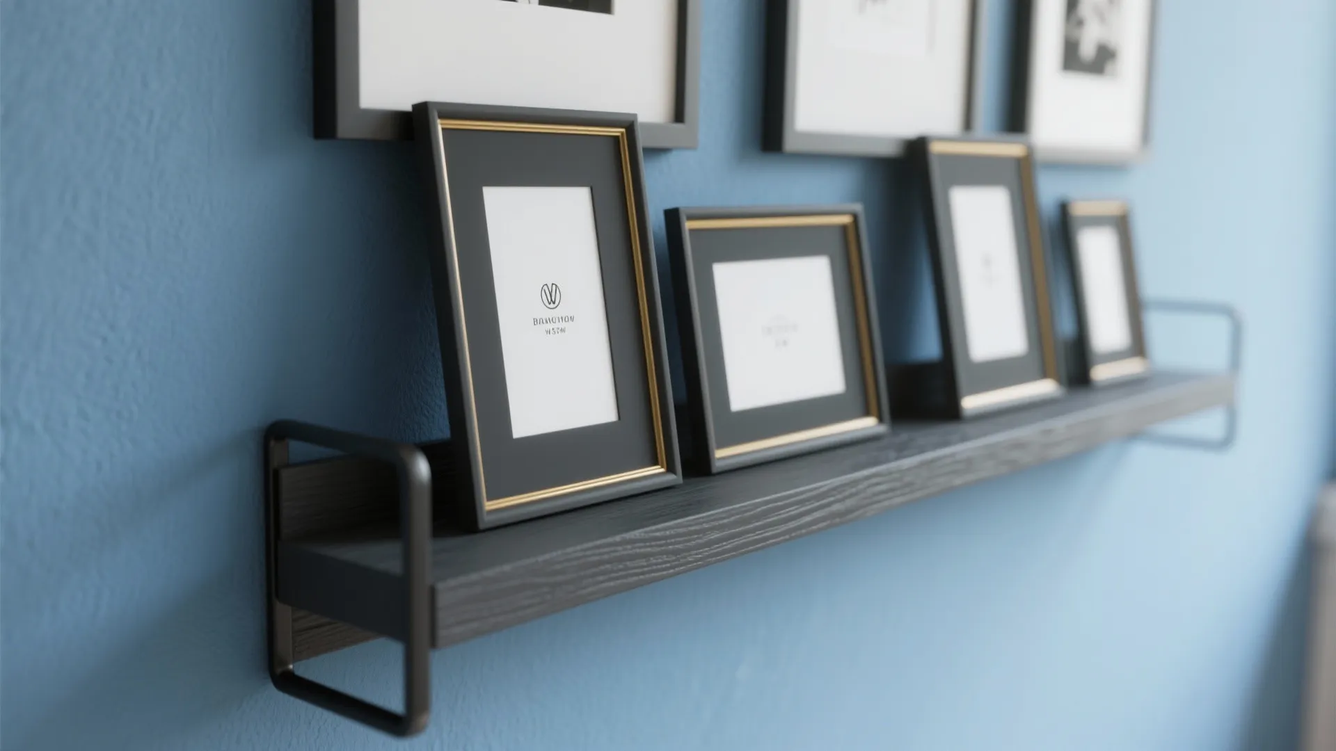 Feature Wall + Art: Sky Blue That Zones and Tells Stories