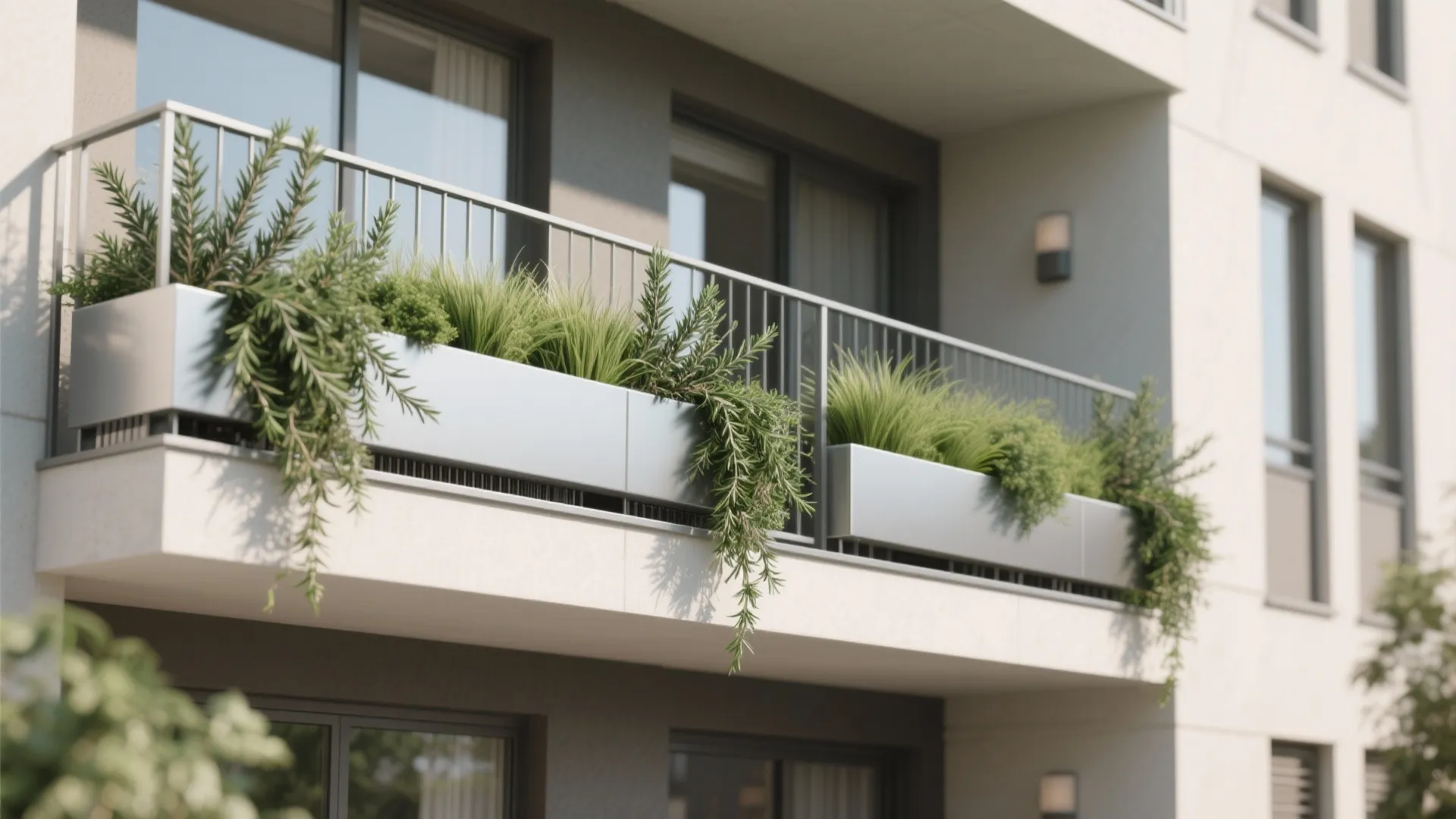 Ledge Planters and Green Edges