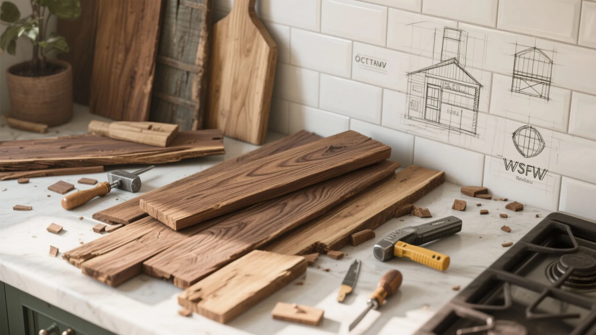 6. Use Leftover Materials Creatively