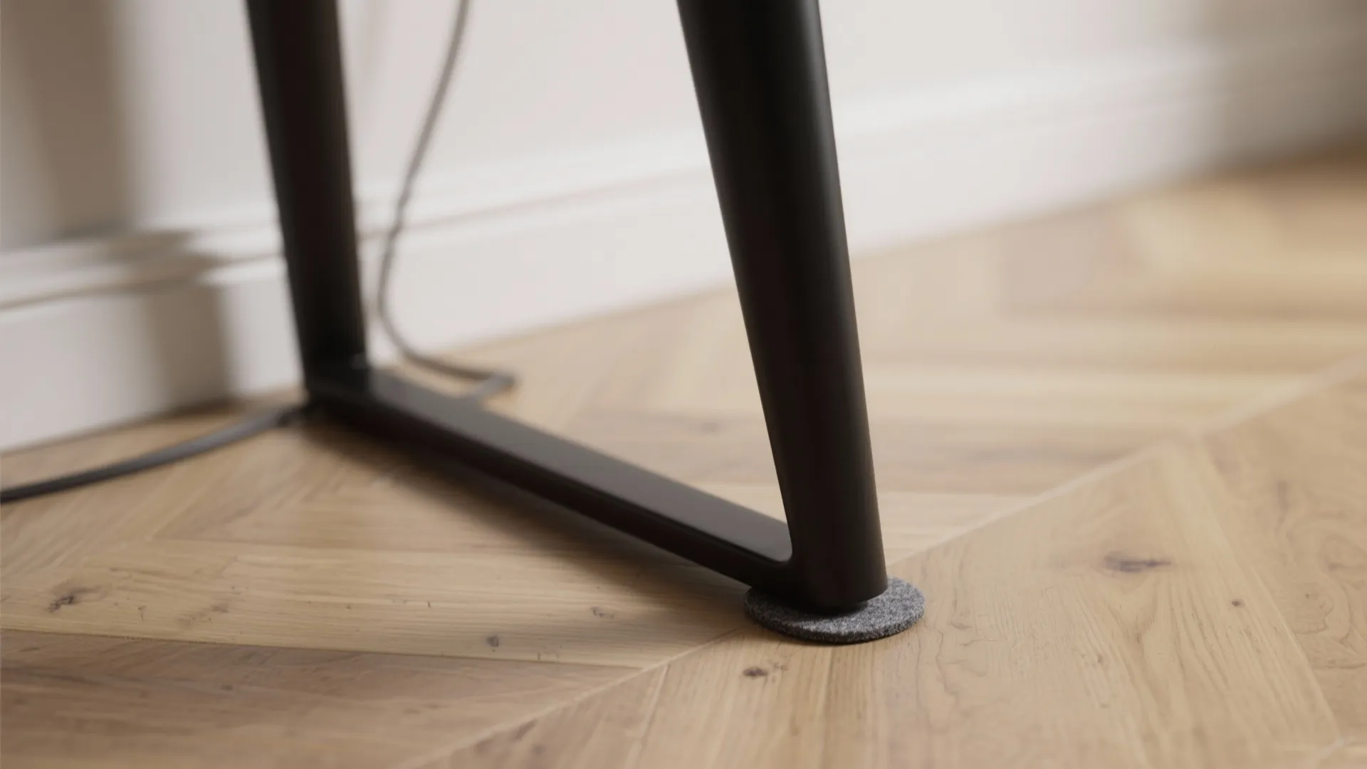 Idea 4: Sync walls, baseboards, and furniture legs