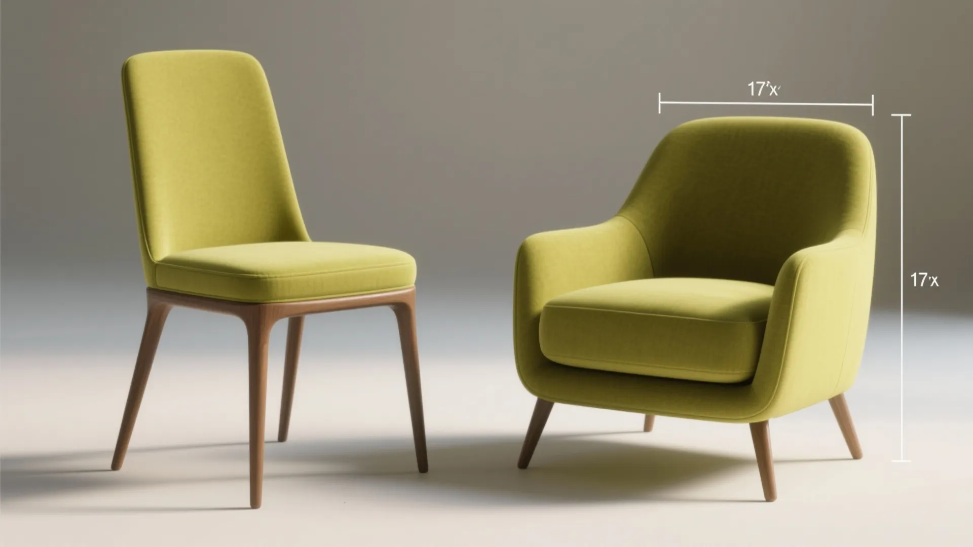 5. Play with leg height and backrest proportion