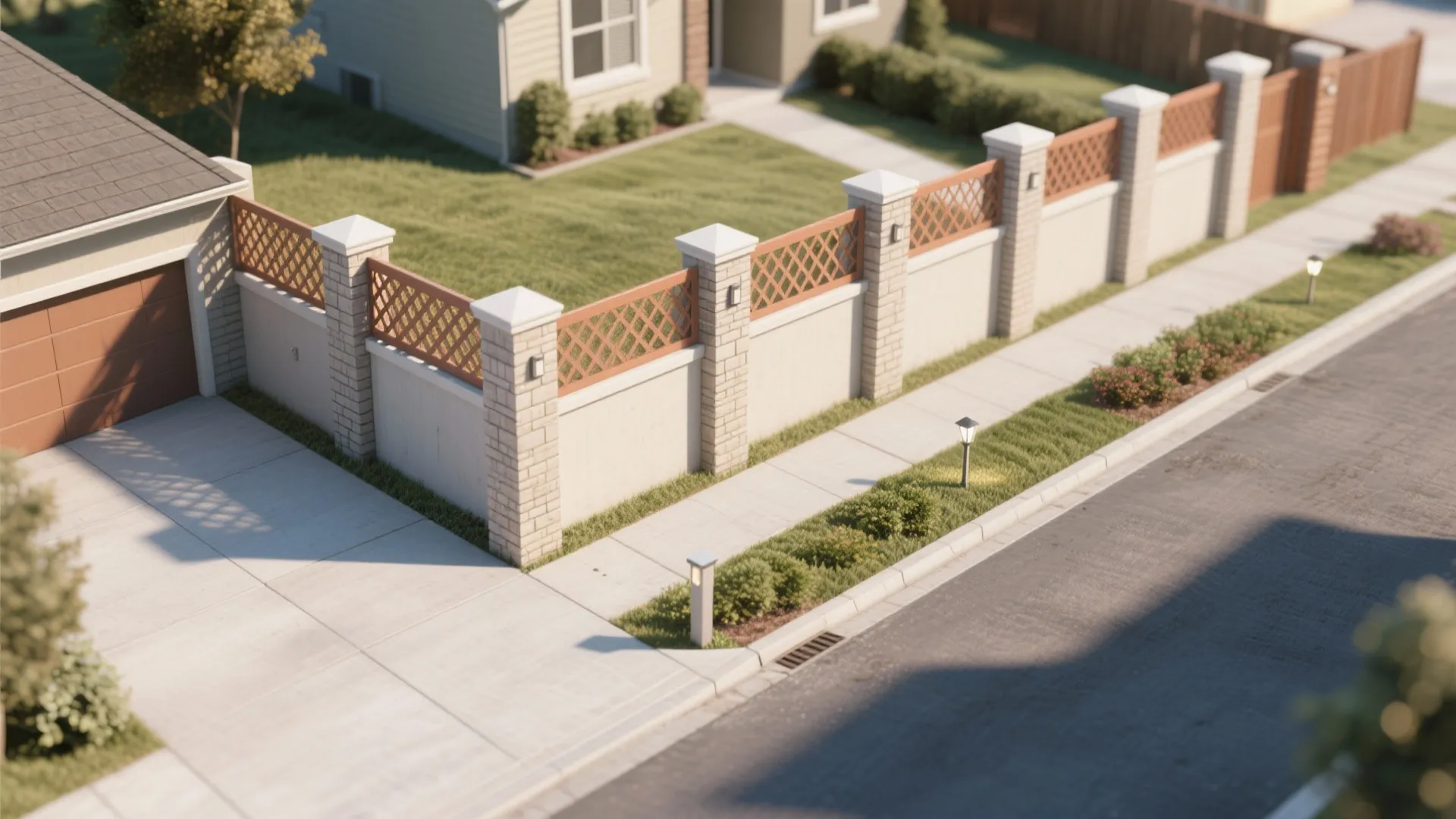 Idea 2: Legal height, layered privacy