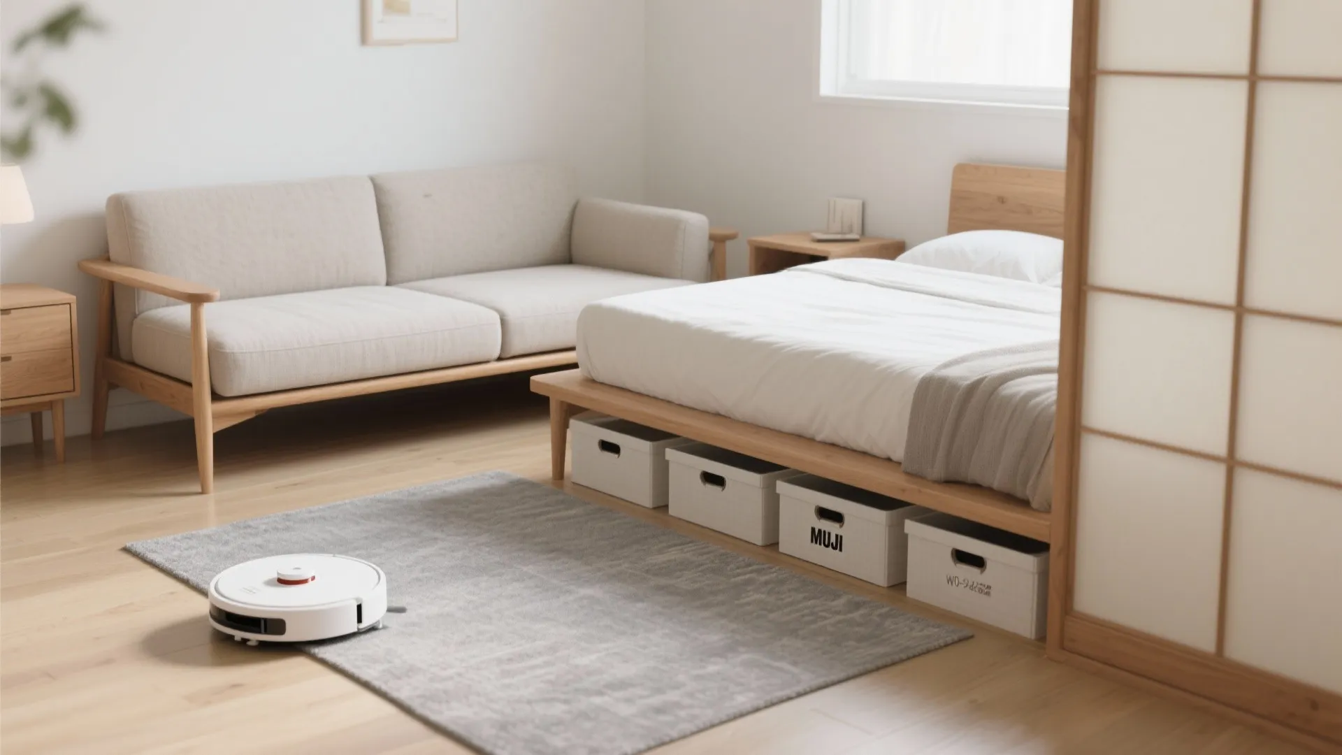 家具は“足元を上げる”が正解（東京小戸型×動線規律・收納技巧）