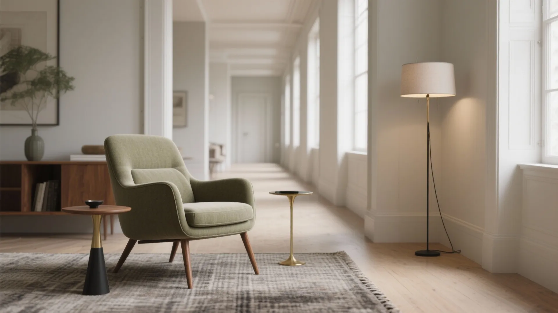 Petite Recliners on Legs to Reveal More Floor