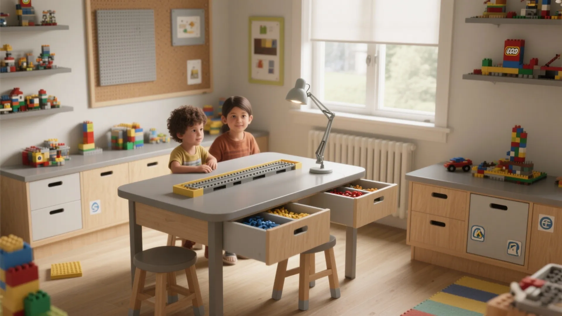 LEGO Table DIY Ideas to Transform Play Spaces: 1 Minute to Creative LEGO Table DIY Solutions for Small Spaces