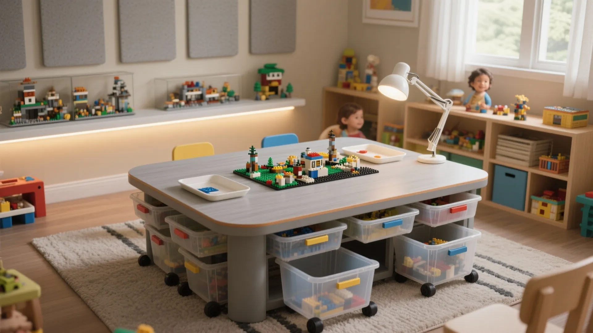 DIY Lego Table and Storage: Creative & Functional Solutions