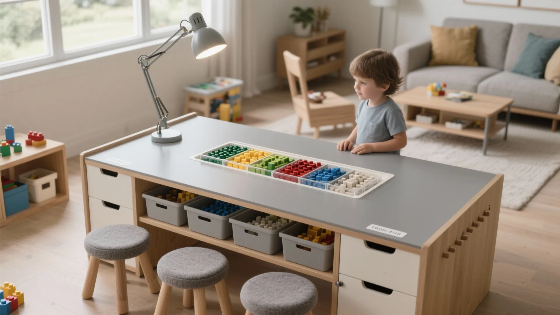 DIY Lego Table and Storage: Space-Saving Guide: Fast-Track Guide to Building a DIY Lego Table and Storage Solution
