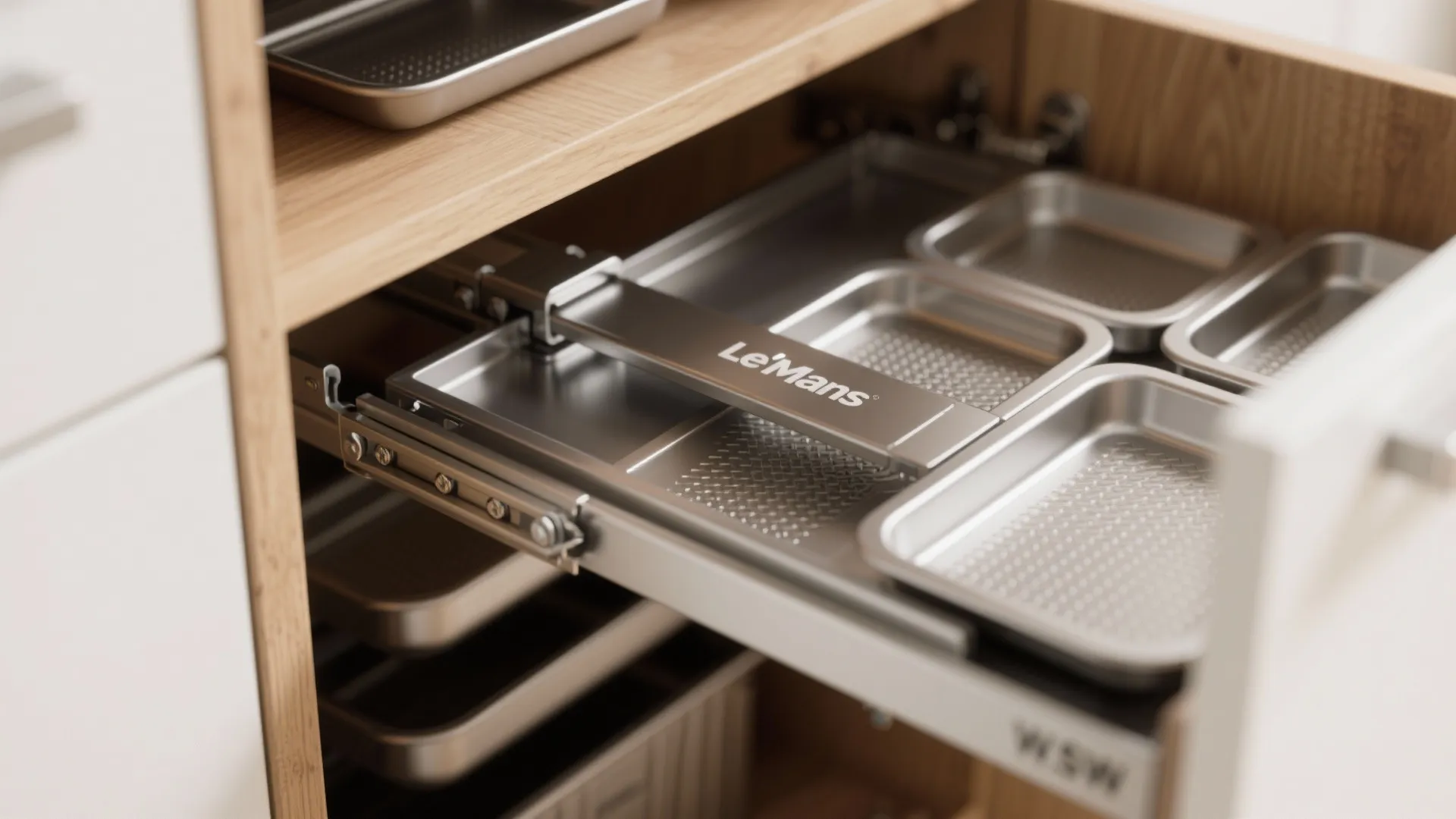 L-shaped small kitchen layout for workflow