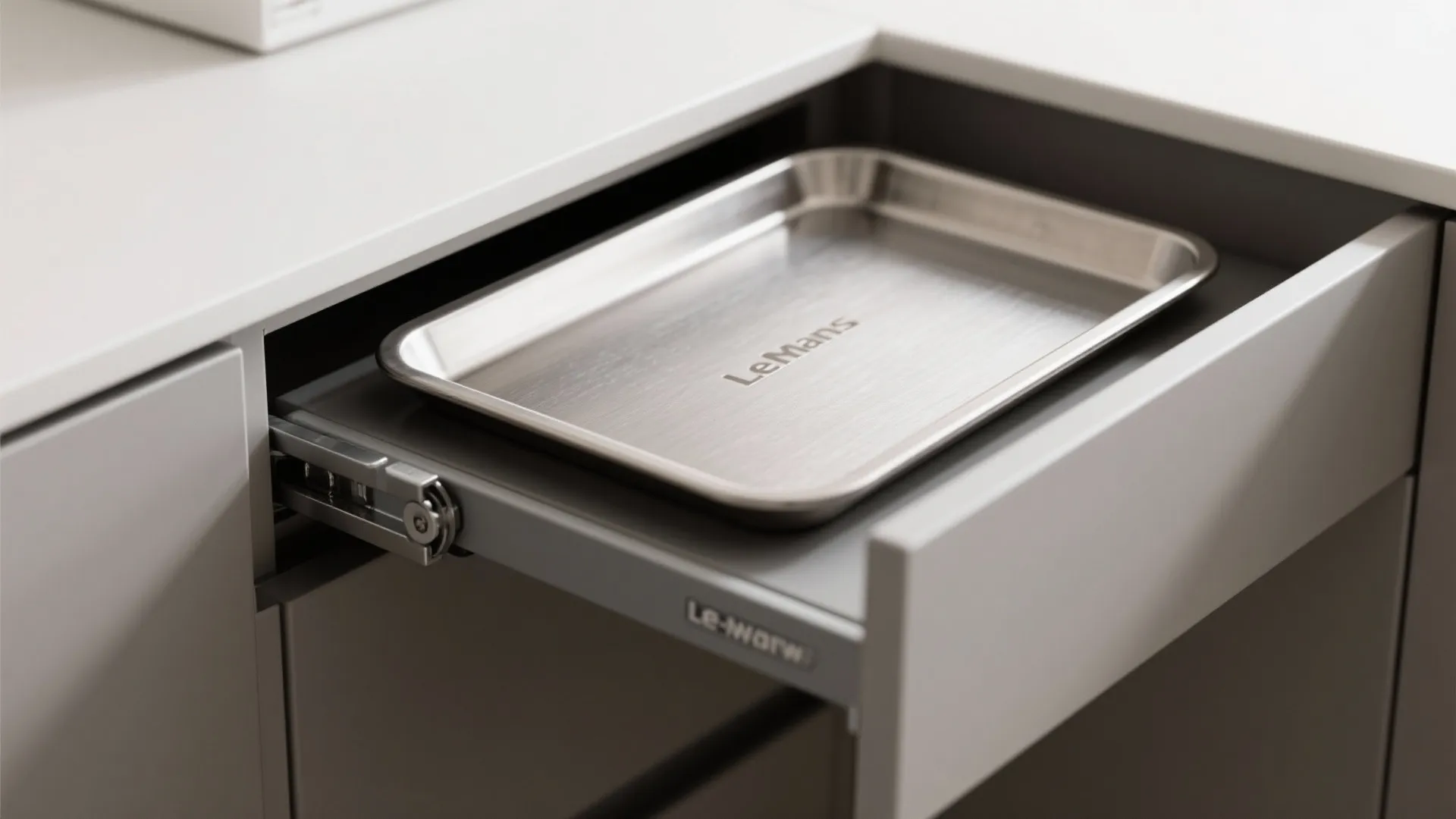 L-Shaped Kitchen Layout to Free Counter Space