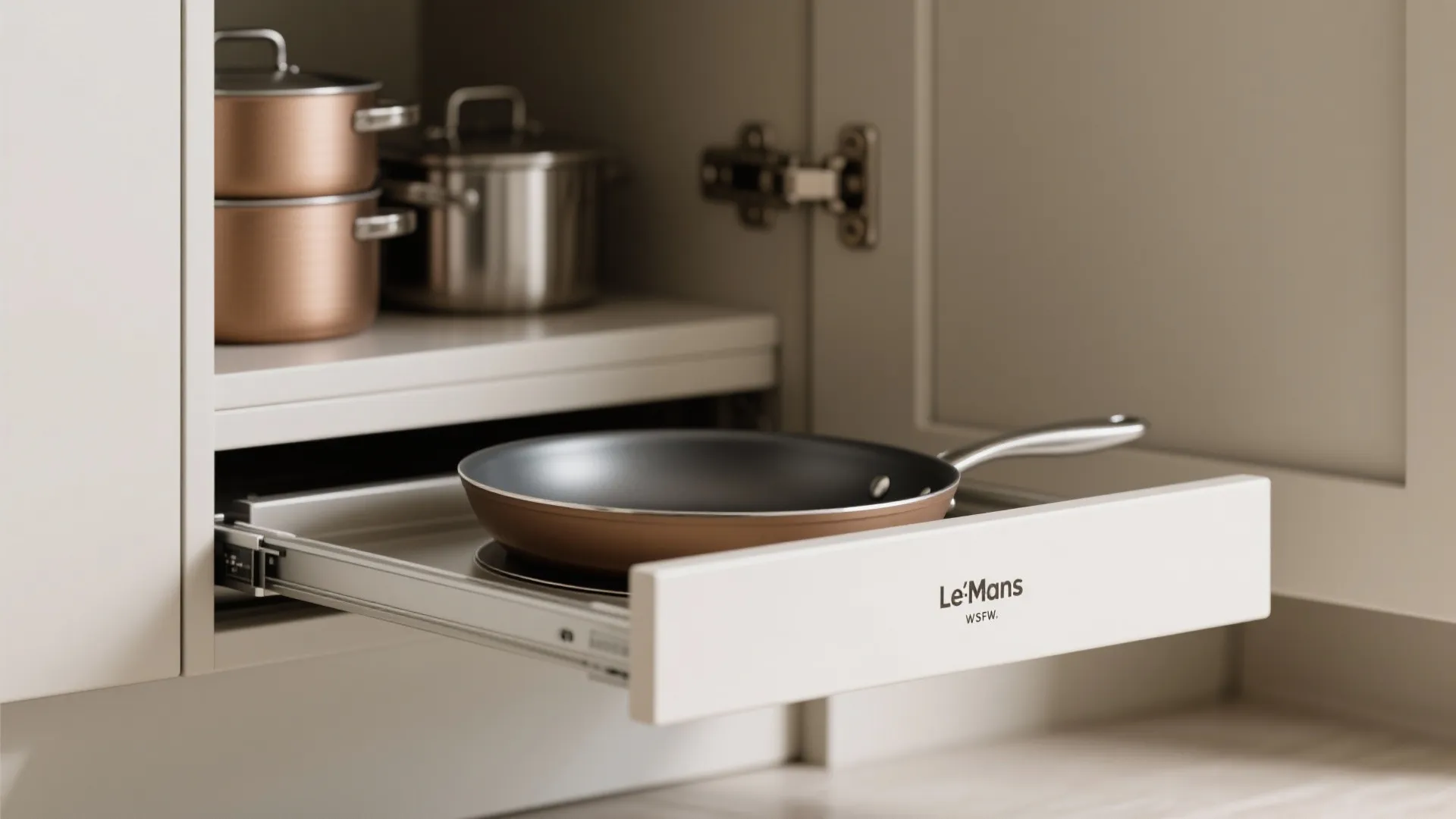 L-Shaped Layout to Free Counter Space