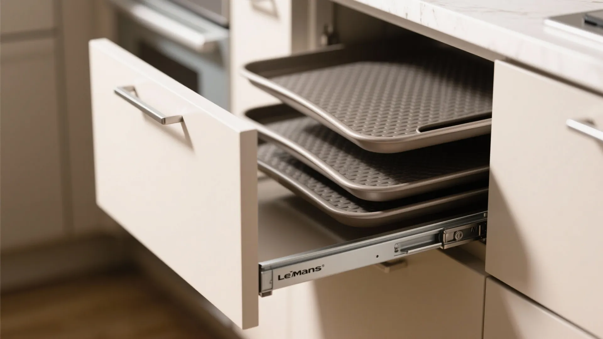 Ergonomic L-Shape for a 2 BHK Modular Kitchen