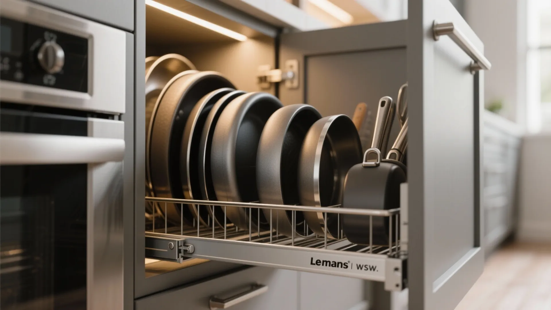 Smart L-Shaped Kitchen Layouts For 3 BHK Apartments