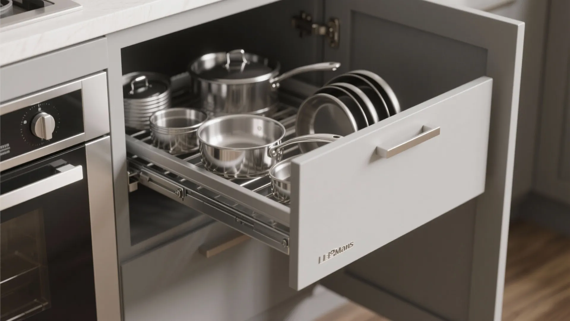 L-Shaped Kitchen That Flows