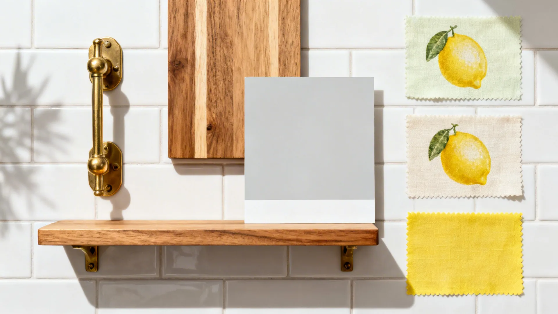 4) Warm Up with Wood and Brass to Ground the Citrus