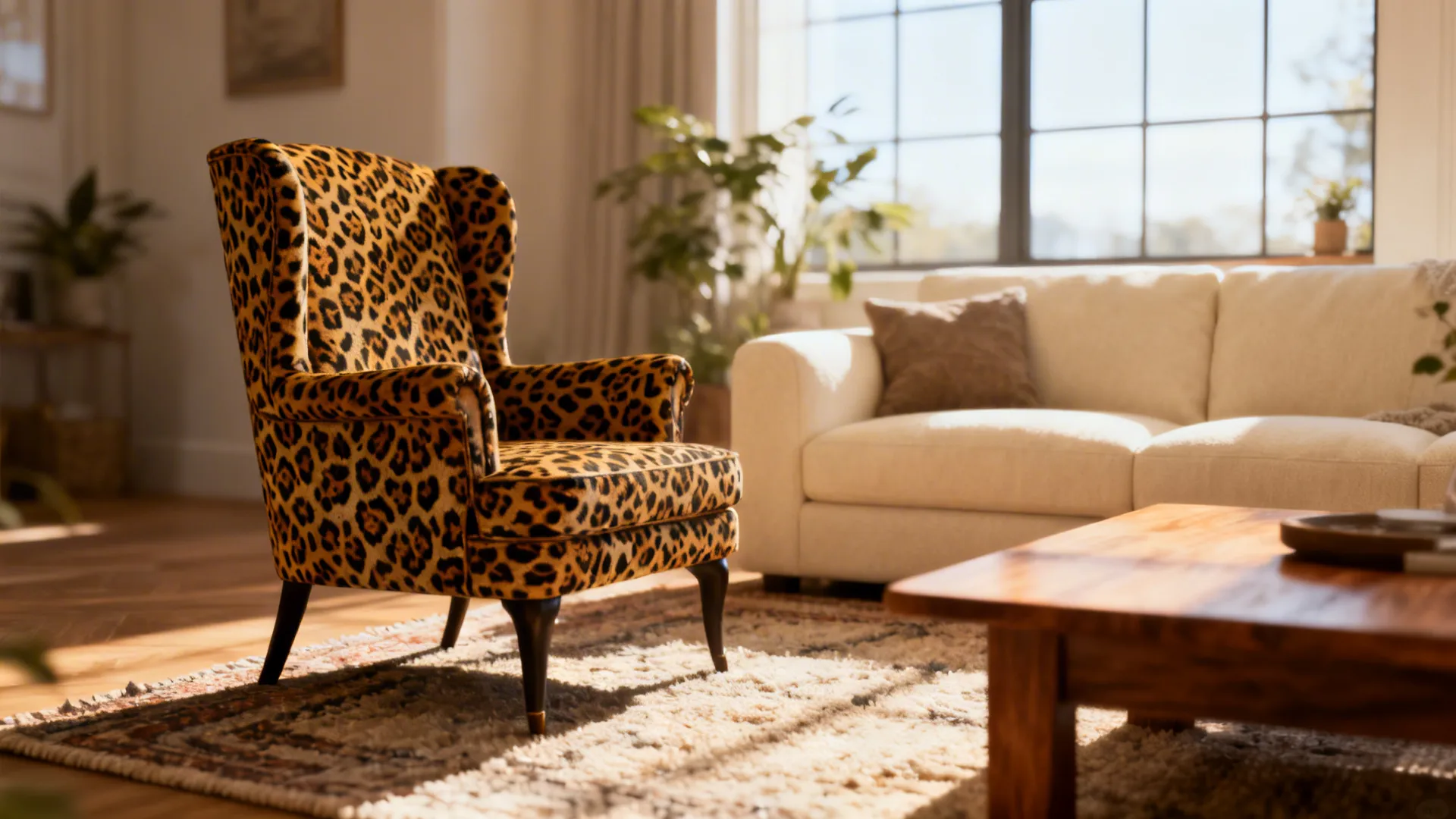 Leopard Print Chairs: 5 Bold Living Room Ideas