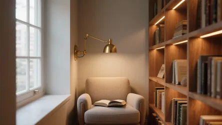 5 Library Wall Light Ideas for Small Spaces