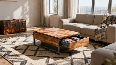 Lift-Top Coffee Tables: 5 Small-Space Inspirations