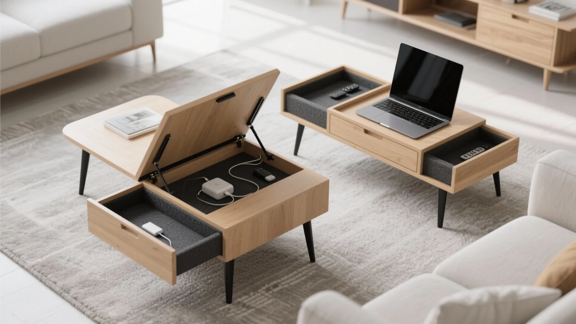 4) Lift-Top and Hidden Storage (Work-From-Sofa Champions)