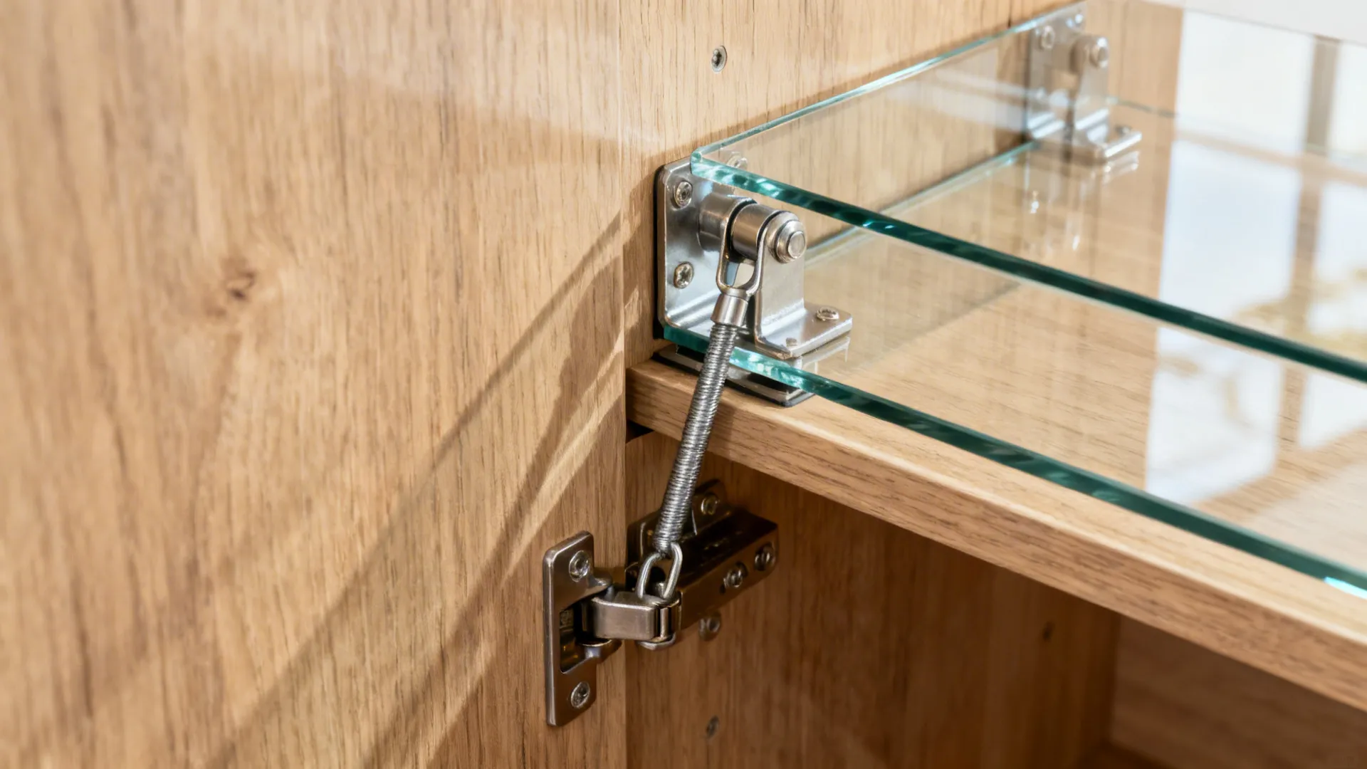 3) Lift-Up Glass Doors for Safer, Wider Aisles