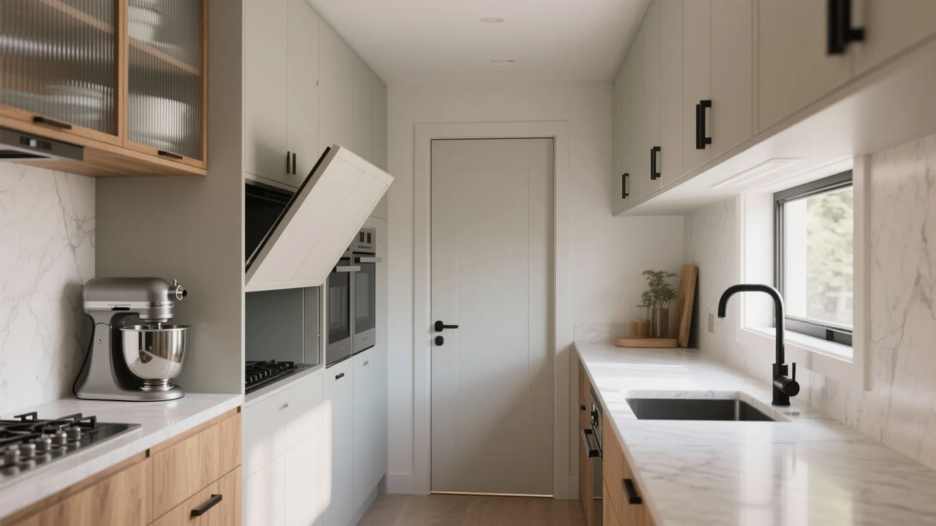 5) Smarter Doors: Lift-Ups, Pocket Garages, and Glazing